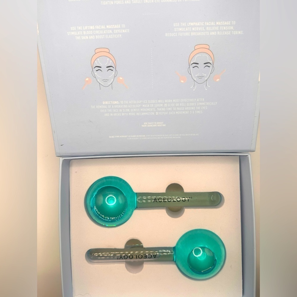 Aceology Blue Ice Globe Facial Massager - Picture 3 of 3